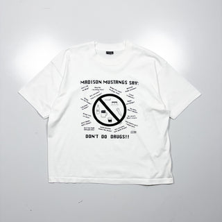 90's 短丈 "DON'T DO DRUGS" プリント Tシャツ