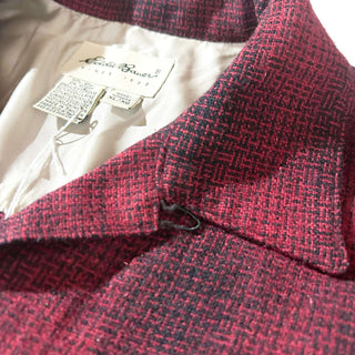 90's～ Eddie Bauer オンブレチェック オープンカラー ウール L/Sシャツ