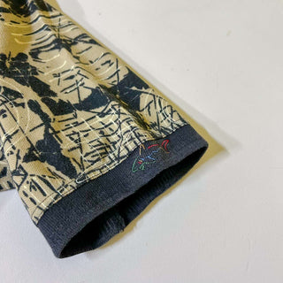 90's～ GREG NORMAN 総柄 S/S ポロシャツ