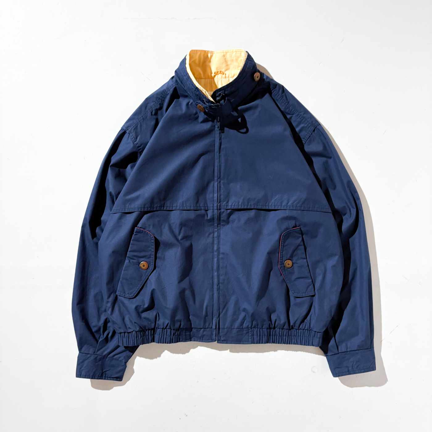 90's   ビッグフラッグ セーリングジャケット 90s TOMMY HILFIGER Nylon Sailing Jacket 紺 XL トミー