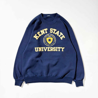 90's～ KENT STATE カレッジ プリント スウェット