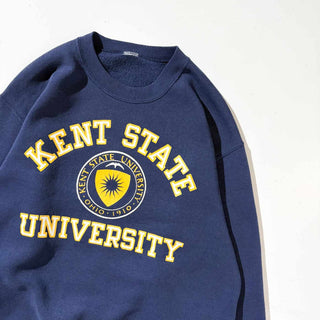 90's～ KENT STATE カレッジ プリント スウェット
