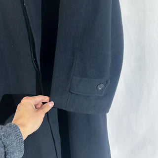 90's～ "MADE IN ITALY" Valentouomo ウール×カシミア ステンカラー コート