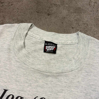 90's ''MADE IN U.S.A.'' SCREEN STARS ドッグ 両面プリント Tシャツ