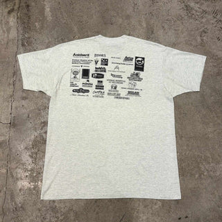90's ''MADE IN U.S.A.'' SCREEN STARS ドッグ 両面プリント Tシャツ