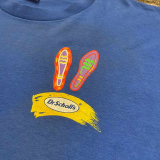 90's Dr.Scholl's 両面プリント Tシャツ