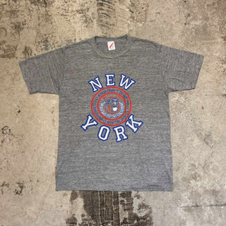 90's "made in USA" JERZEES カレッジロゴ プリント Tシャツ