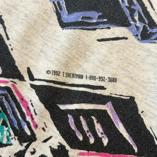 90's ''MADE IN USA'' JESUS オールオーバー プリント Tシャツ
