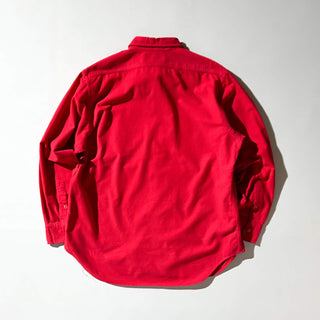 90's～ OLD RALPH LAUREN 無地 シャモア L/Sシャツ