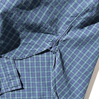 90's～ OLD RALPH LAUREN "MCMEEL" チェック ブロードクロス マチ付 ３点留め ボタンダウン L/Sシャツ