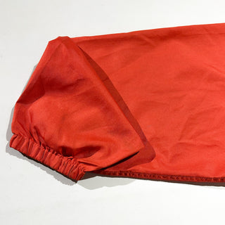 90's～ POLO JEANS COMPANY RALPH LAUREN オレンジ フーデッド マルチポケット ナイロン シェル ジャケット