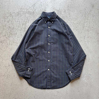 90's〜 Ralph Lauren "CLASSIC FIT" コットン チェック L/S シャツ