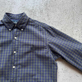 90's〜 Ralph Lauren "CLASSIC FIT" コットン チェック L/S シャツ