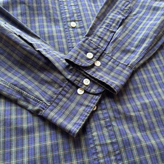 90's〜 Ralph Lauren "CLASSIC FIT" コットン チェック L/S シャツ