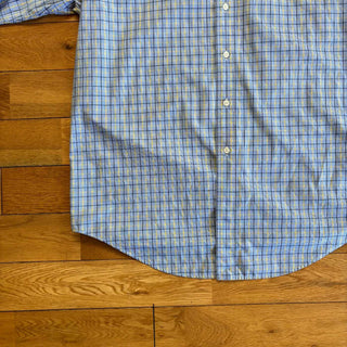 90's～ Ralph Lauren "YARMOUTH"  チェック ボタンダウン L/Sシャツ