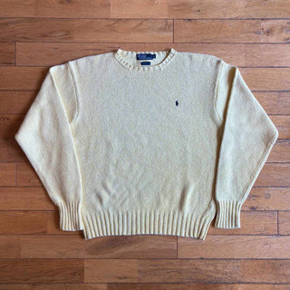 90's～ Ralph Lauren コットン ニット セーター