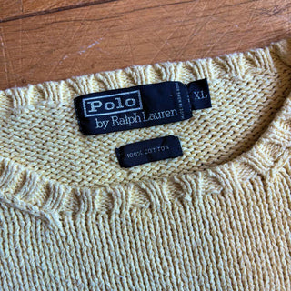90's～ Ralph Lauren コットン ニット セーター