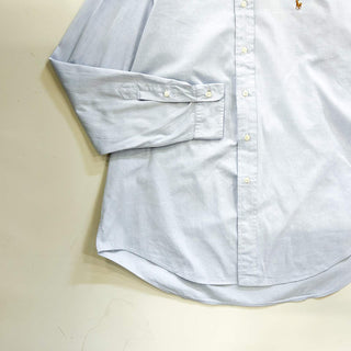 90's～ Ralph Lauren ボタンダウン オックスフォード L/Sシャツ