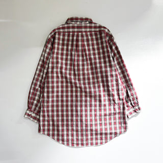 90's～ Ralph Lauren "custom fit" チェック ブロードクロス ボタンダウン L/Sシャツ