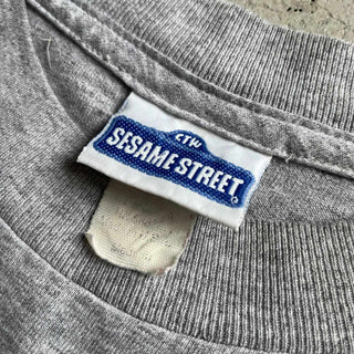 90's〜 "Made IN USA" SESAME STREET "エルモ" 刺繍 Tシャツ
