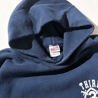 90's～ SOFFE "MADE IN USA" ワンポイント スウェット パーカ