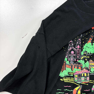 90's～ "made in USA" San Francisco スーベニア プリント Tシャツ