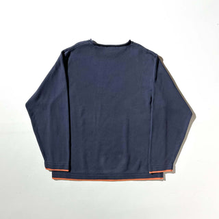 90's～ Timberland 2トーン ニット セーター ニットソー