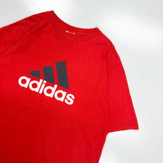 90's～ adidas ロゴプリント Tシャツ