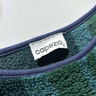 90's～ capezlo チェック フリース プルオーバー トップス