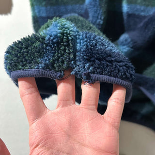 90's～ capezlo チェック フリース プルオーバー トップス