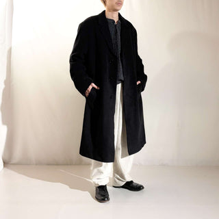 90's～ "made in ITALY" NORDSTROM ウール×カシミア チェスターコート