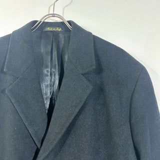 90's～ "made in ITALY" NORDSTROM ウール×カシミア チェスターコート