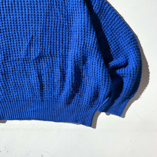 80's "made in ITALY" アクリル×ウール 短丈 ニット セーター