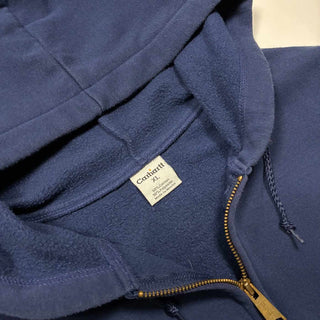 00's "made in MEXICO" Carhartt ワンポイント刺繍 フルジップ スウェット パーカ