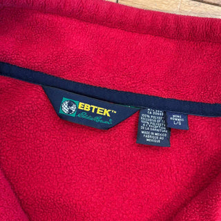 90's〜 "made in MEXICO" EBTEK ハーフジップ フリース プルオーバー