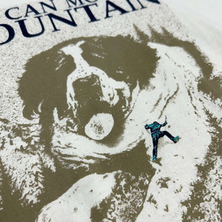 90's〜 "made in USA" BIG DOGS "YOU CAN MOVE A MOUNTAIN" プリントTシャツ