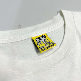90's〜 "made in USA" BIG DOGS "YOU CAN MOVE A MOUNTAIN" プリントTシャツ