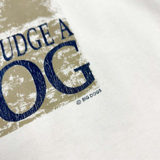 90's〜 "made in USA" BIG DOGS "YOU CAN MOVE A MOUNTAIN" プリントTシャツ