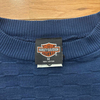 90's〜 "made in USA" Harley-Davidson 刺繍 デザイン スウェット シャツ