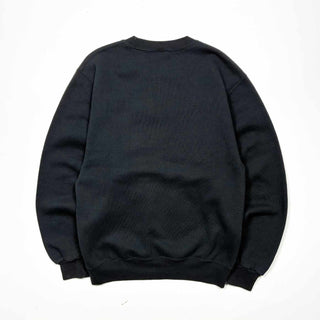 90's～ "made in USA" SOFFE 前V カレッジ ワッペン スウェット シャツ