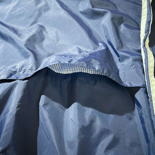 90's adidas スリーライン ナイロン シェルジャケット