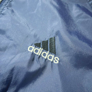 90's adidas スリーライン ナイロン シェルジャケット