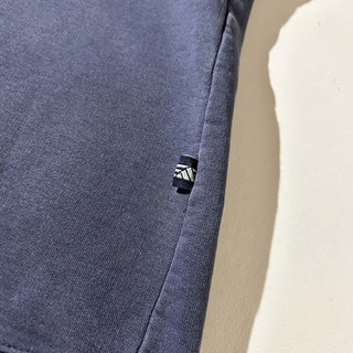 90's adidas "極太アーム" パフォーマンスロゴ ワンポイント スウェット シャツ