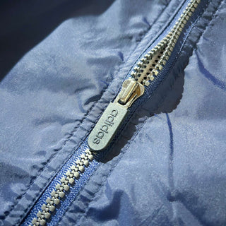 90's adidas スリーライン ナイロン シェルジャケット