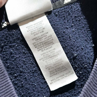 90's adidas "極太アーム" パフォーマンスロゴ ワンポイント スウェット シャツ