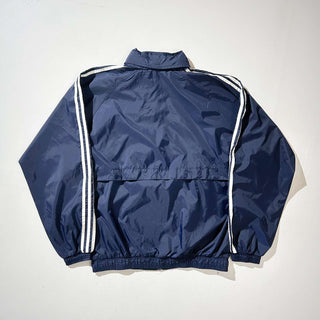 90's adidas スリーライン ナイロン シェルジャケット