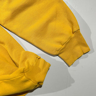 90's champion ワンポイント スウェット シャツ(イエロー)