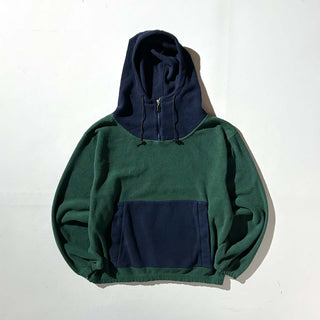 90's croft&barrow 2トーン ハーフジップ フリース ジャケット