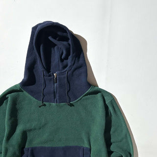 90's croft&barrow 2トーン ハーフジップ フリース ジャケット