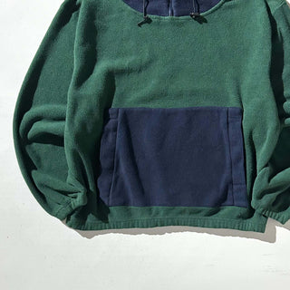 90's croft&barrow 2トーン ハーフジップ フリース ジャケット